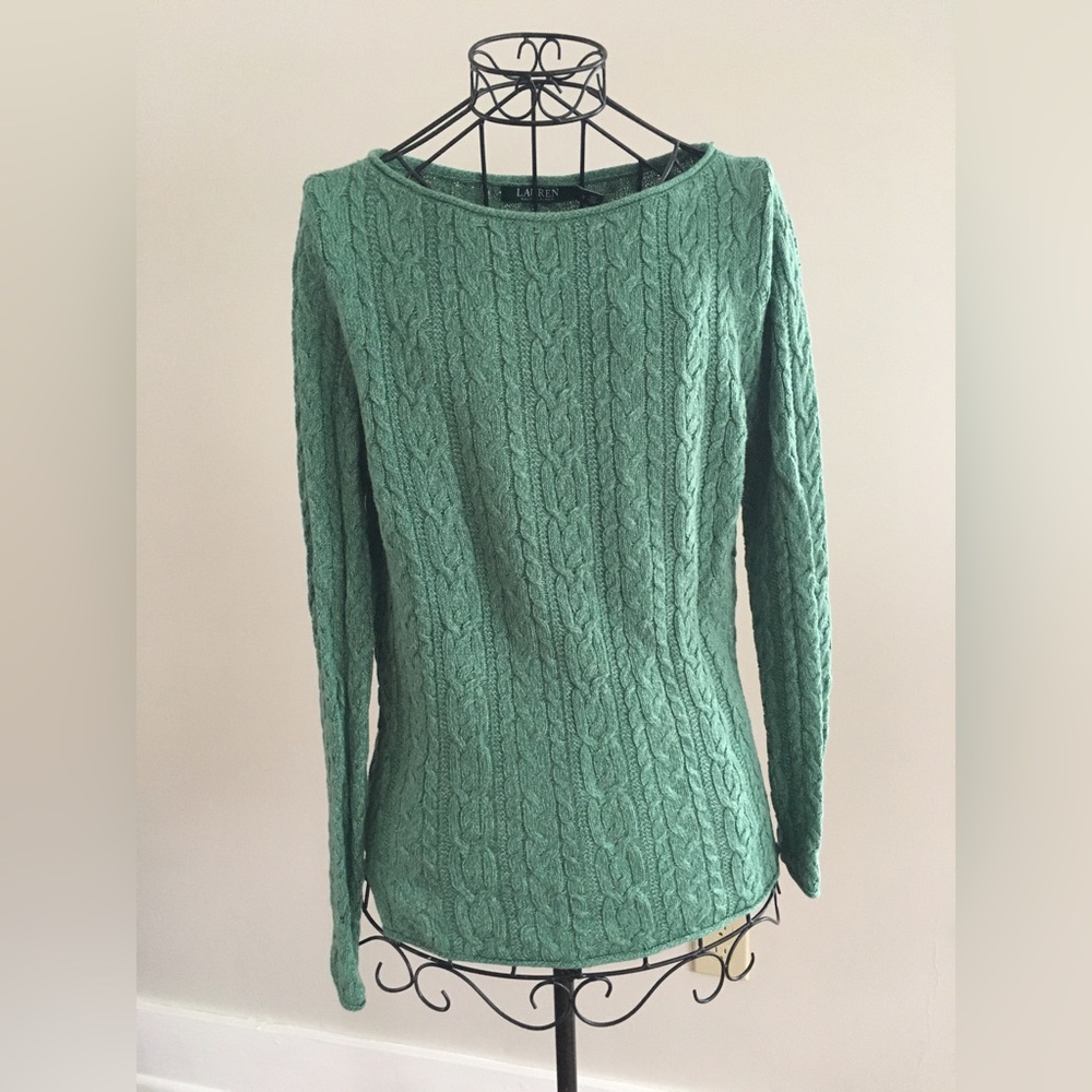 Ralph Lauren Cotton Cable Knit Sweater
